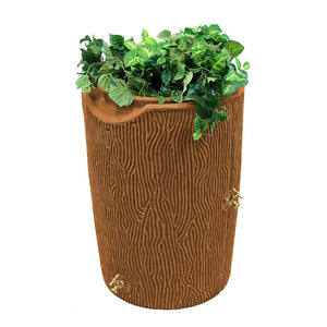 Impressions Bark 50 Gallon Rain Saver Terra Cotta