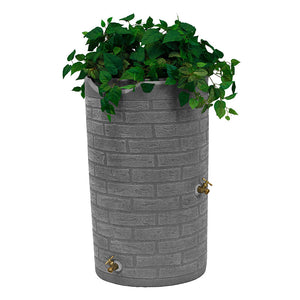 Impressions Downton 50 Gallon Rain Saver Light Granite