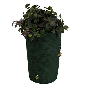 Impressions Palm 50 Gallon Rain Saver Green