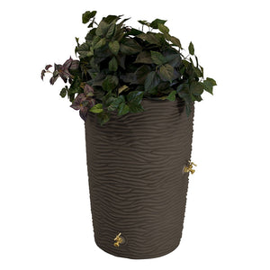 Impressions Palm 50 Gallon Rain Saver Oak