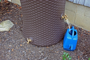 Impressions Nantucket 50 Gallon Rain Saver with watering can