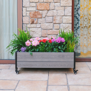 Deckside Planter with Wheels
