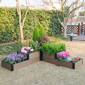 Corner & Terraced Raised Garden Bed Set A