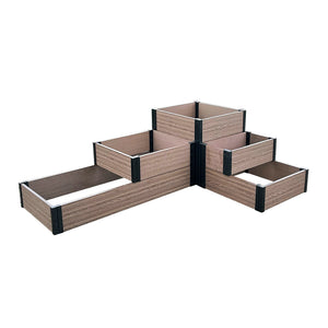 Corner & Terraced Raised Garden Bed Set B