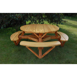 56" Round Picnic Table