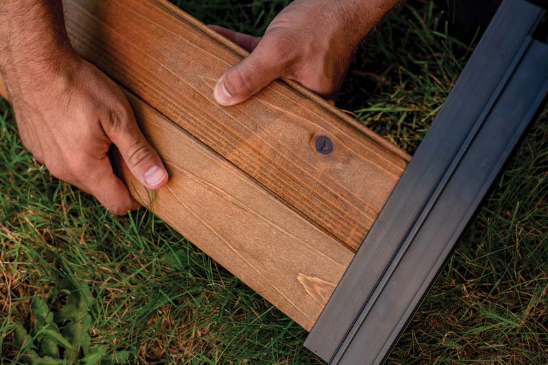 Mezza 12” Cube Planter assembly