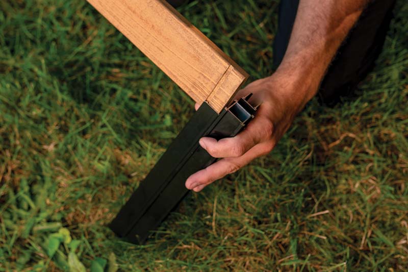 Mezza 12x24 Planter assembly