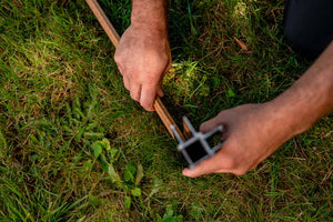 Mezza 3x5 Keyhole Composting Garden assembly