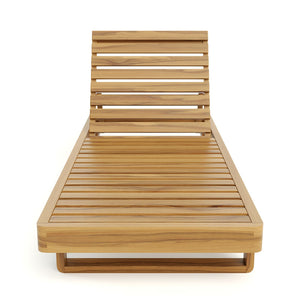 Miramar Teak Chaise Lounge