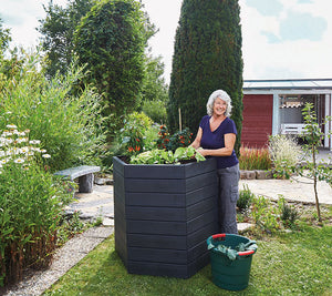 Modular Raised Garden Beds in a single stack