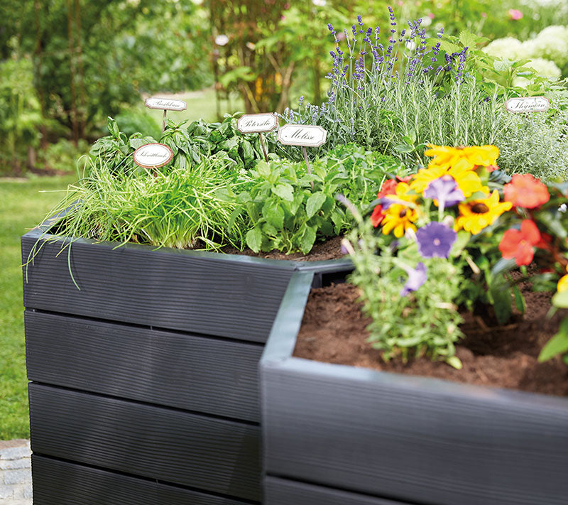 Modular Raised Garden Bed Kit | Plastic Garden Bed - Free Shipping