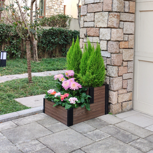 Mini Cascade Raised Garden Bed on Patio