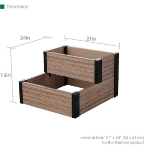 Mini Cascade Raised Garden Bed Dimensions