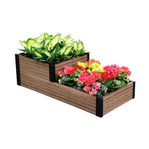 Terraced Roadside Raised Garden Bed 