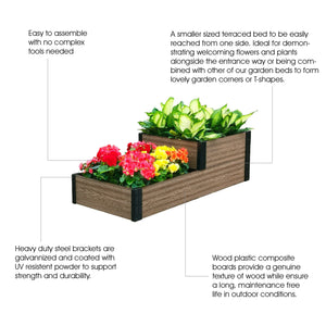 Terraced Roadside Raised Garden Bed Description 