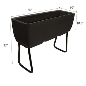 Vertical Live Wall Planter - Base Dimensions