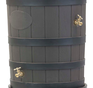 Rain Wizard American Oak with Darkened Ribs and Stand