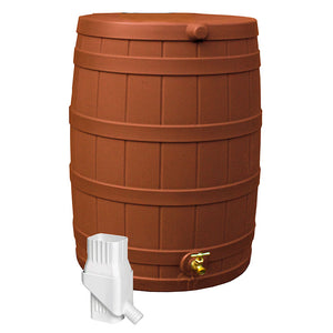 Rain Wizard 50 Gallon Starter Kit Terra Cotta