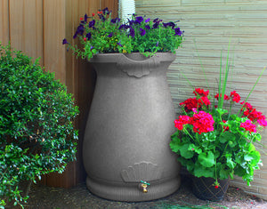 Rain Wizard Urn 65 Gallon Light Granite
