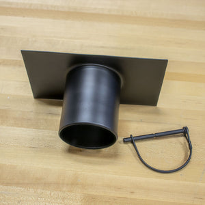 Large Rain Chain Installation Kit Black