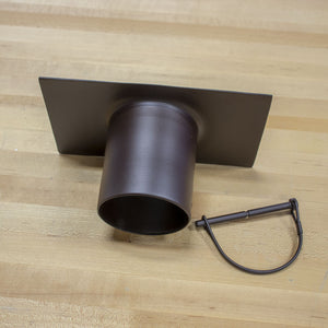 Large Rain Chain Installation Kit Bronze