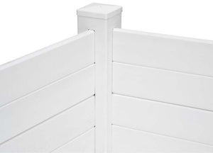 Garden Wizard Classic White Raised Bed Garden corne