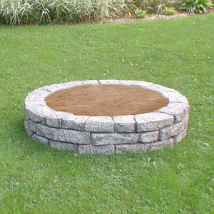 Rock Lock Raised Garden Bed - Curved Rock