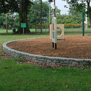 Rock Lock Raised Garden Bed - Curved Rock