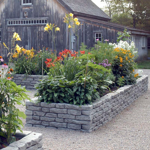Rock Lock Raised Garden Bed - Straight Rock