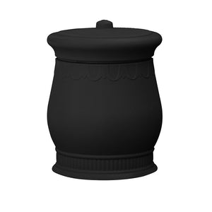 Savannah Urn Storage and Waste Bin Black