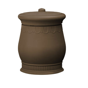 Savannah Urn Storage and Waste Bin Oak