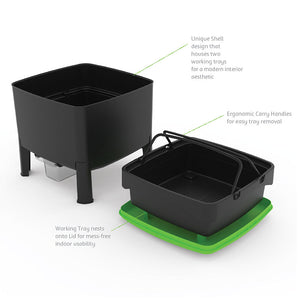 Tumbleweed Cube Nestabl Tray and Lid