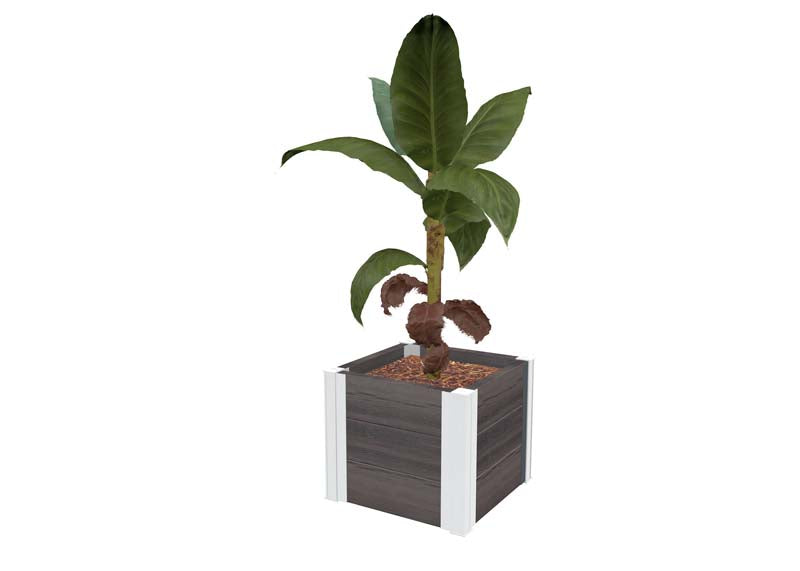 Urbana 12” Cube Planter white background