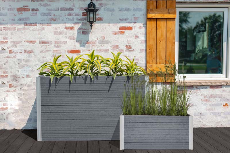 Urbana Small Parklette Planter sizes