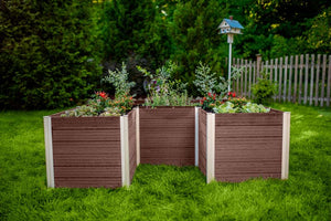 Urbana 6x6 Keyhole Composting Garden