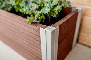 Urbana 12x24 Planter corner