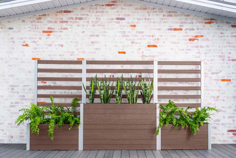 Urbana Parklette Combo With Trellis