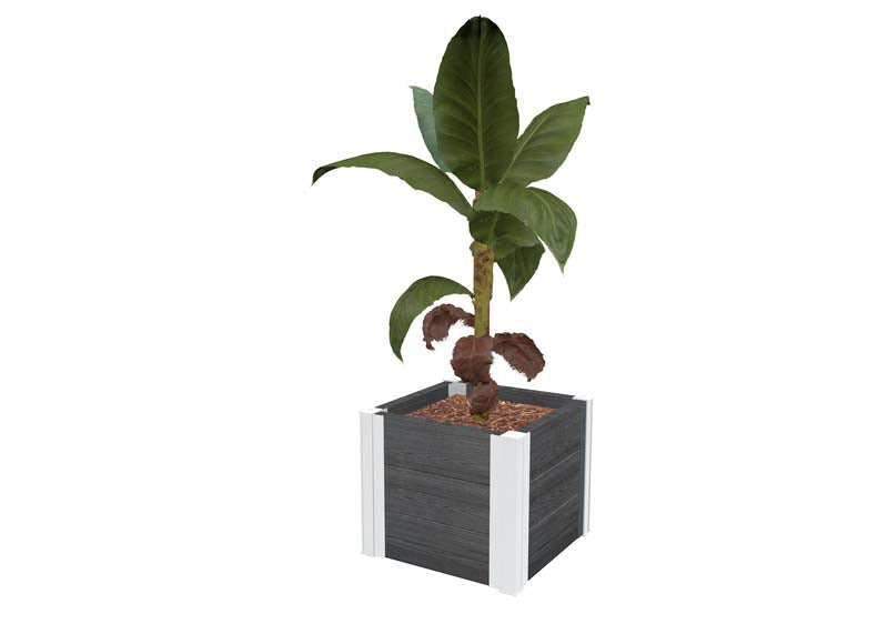 Urbana 12” Cube Planter white background