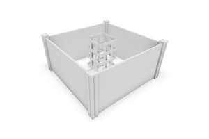 Classic 4x4 Keyhole Composting Garden