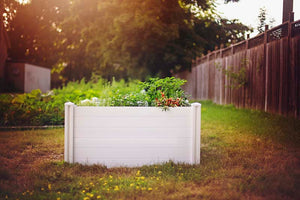 Classic 4x4 Keyhole Composting Garden