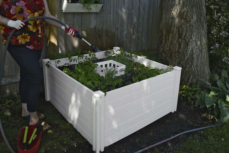 Keyhole Composter Classic 4x4 Keyhole Composting Garden | Garden Composter - Free Shipping