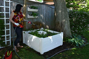 Classic 4x4 Keyhole Composting Garden
