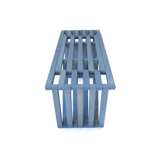XQuare Wooden Bench X60 Sky Blue