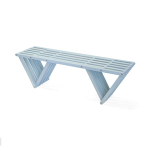 XQuare Wooden Bench X60 Shipmate Blue