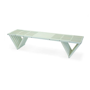 XQuare Wooden Bench X70 Harbor Green