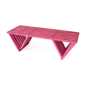 XQuare Wooden Bench X90 Gooseberry