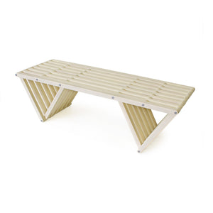 XQuare Wooden Bench X90 Pollen