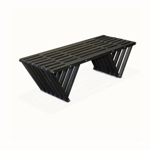 XQuare Wooden Bench X90 Wild Black