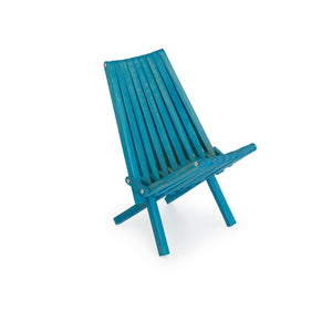 XQuare Wooden Chair X36 Gypsy Teal