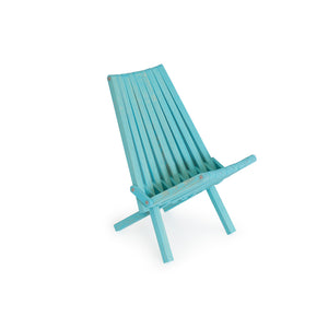 XQuare Wooden Chair X36 Turquoise Tint